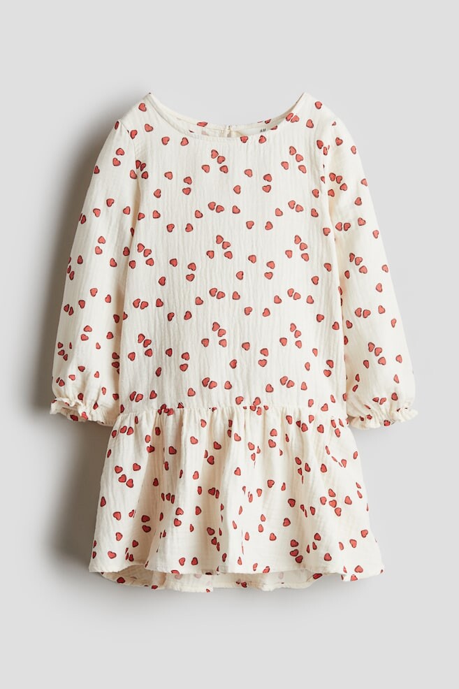 

Платье из хлопкового муслина H&M, мультиколор