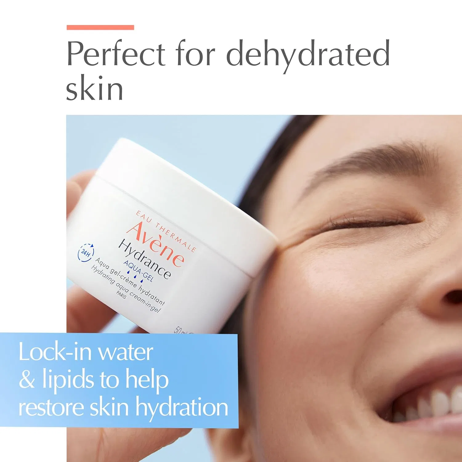 Увлажняющий гель-крем Hydrance Aqua Gel объемом 50 мл от Avène Avene — фото 4