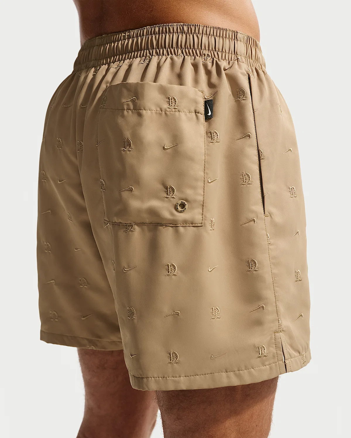 Мужские плавательные шорты Nike Swim Breaker 5" с полной подкладкой, Parachute Beige — фото 3