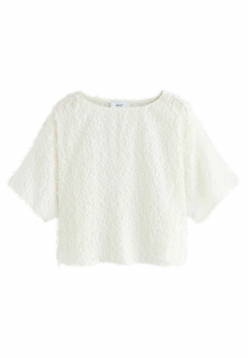 

Топ REGULAR FIT TEXTURED FRINGE Next, белый