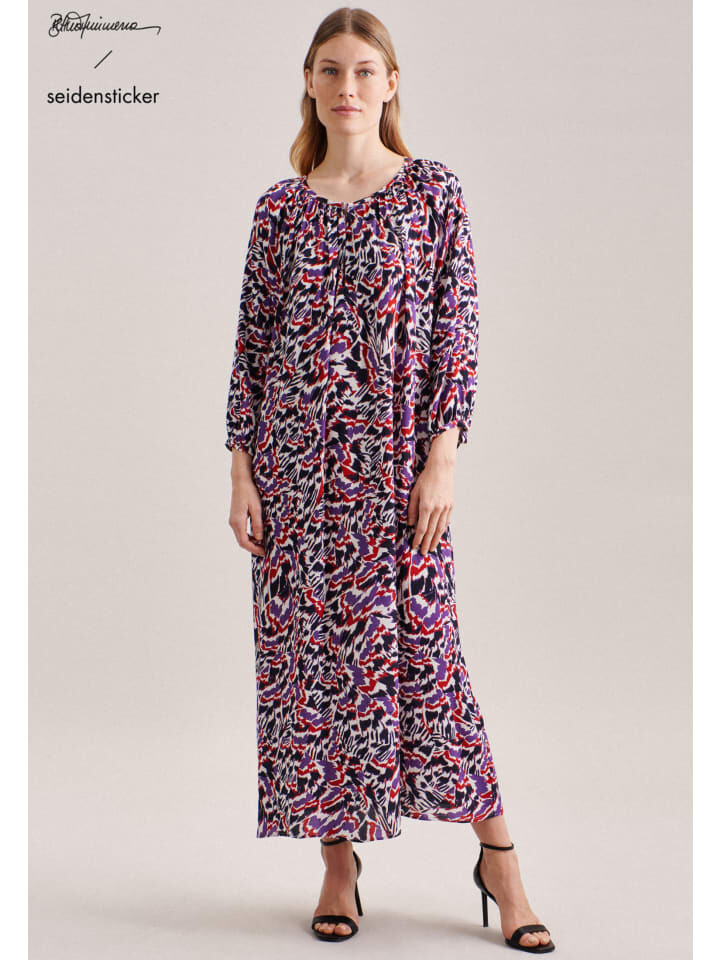 

Платье до колена Seidensticker Kleid Regular, темно-синий
