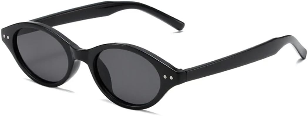 

Солнцезащитные очки с защитой от УФ-излучения UV400 | Маленькие овальные заклепки конфетного цвета | для женщин и мужчин, для занятий спортом на открытом воздухе и вождения DSVIGF, 14