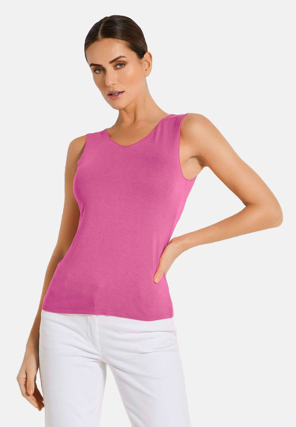 

Топ ÄRMELLOSES RUNDHALS - Blouse MADELEINE, розовый