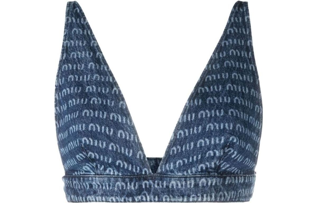 

Жилет женский синий Miu Miu