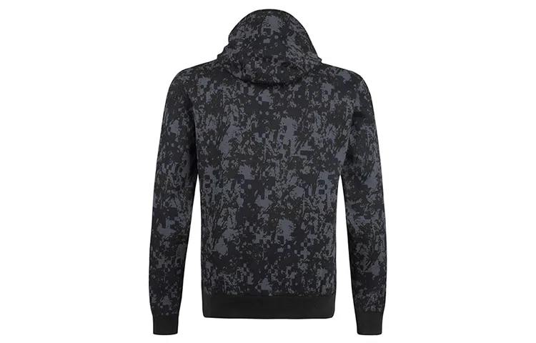 Свитшот мужской серый black с капюшоном, средней посадки, regular EMPORIO ARMANI, Gray Black — фото 3
