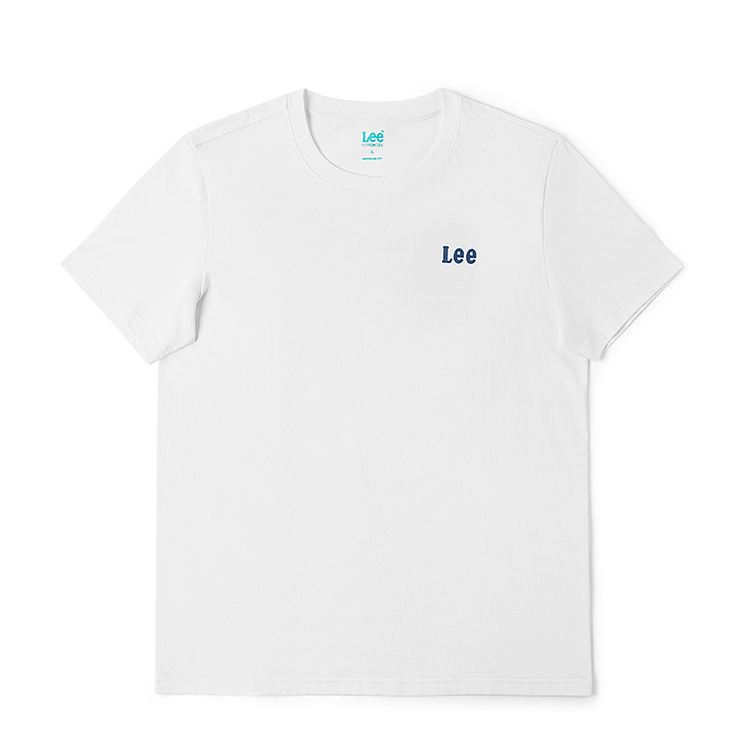 

Lee Футболка мужская белая, Белый, Lee Футболка мужская белая