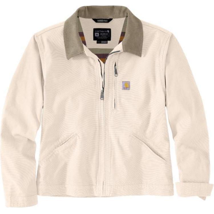 

106208 Женская коллекция RUGGED FLEX CANVAS DETROIT JACKET Куртки и пальто Свободный крой Carhartt для женщин, черный