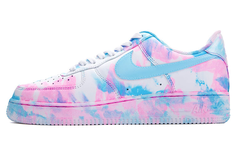 

Кроссовки для скейтбординга Air Force 1 женские с низким верхом, белые/розовые/синие Nike, Синий, Кроссовки для скейтбординга Air Force 1 женские с низким верхом, белые/розовые/синие Nike