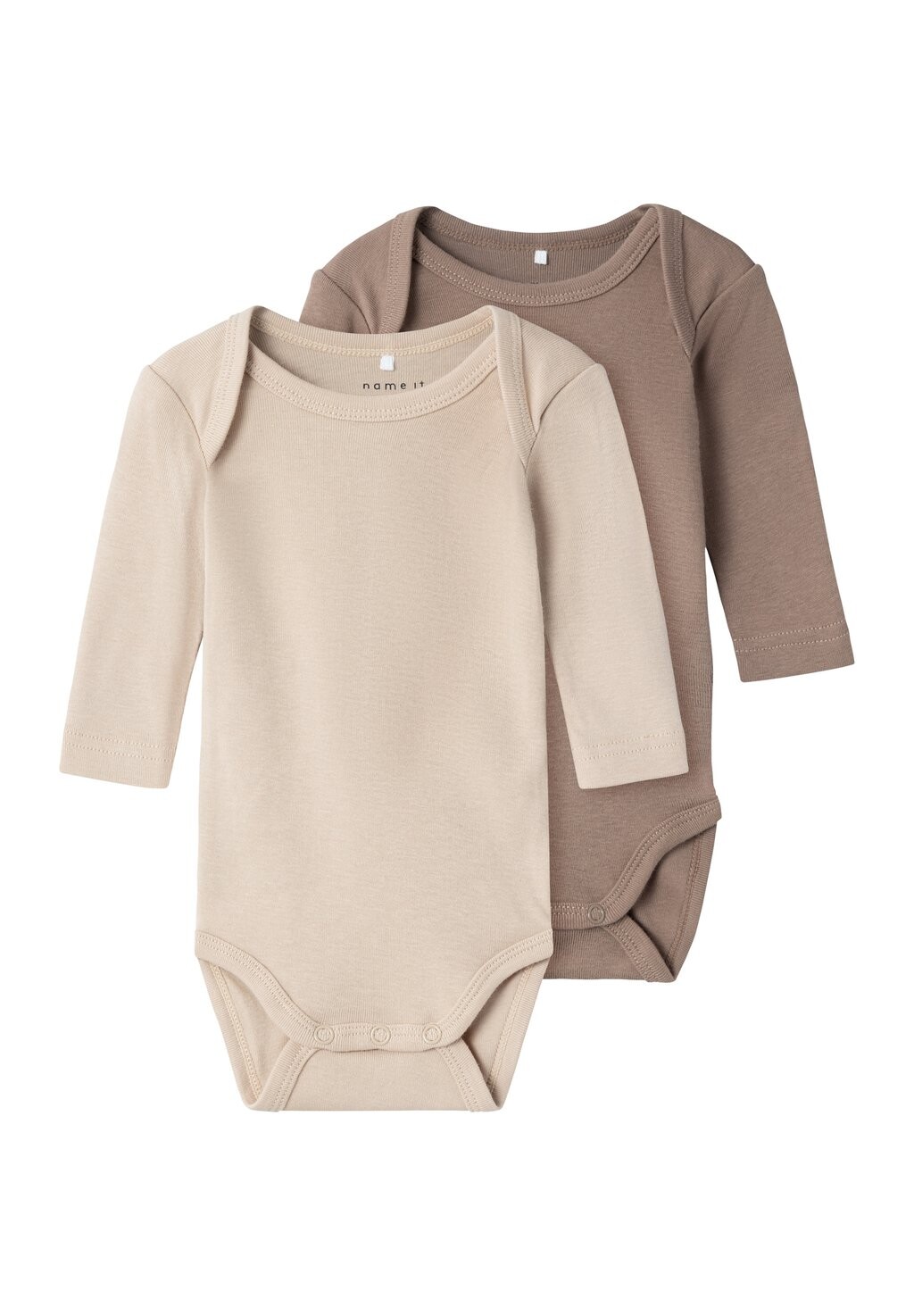 

Боди NBNBODY UNISEX 2 PACK Name it, цвет humus