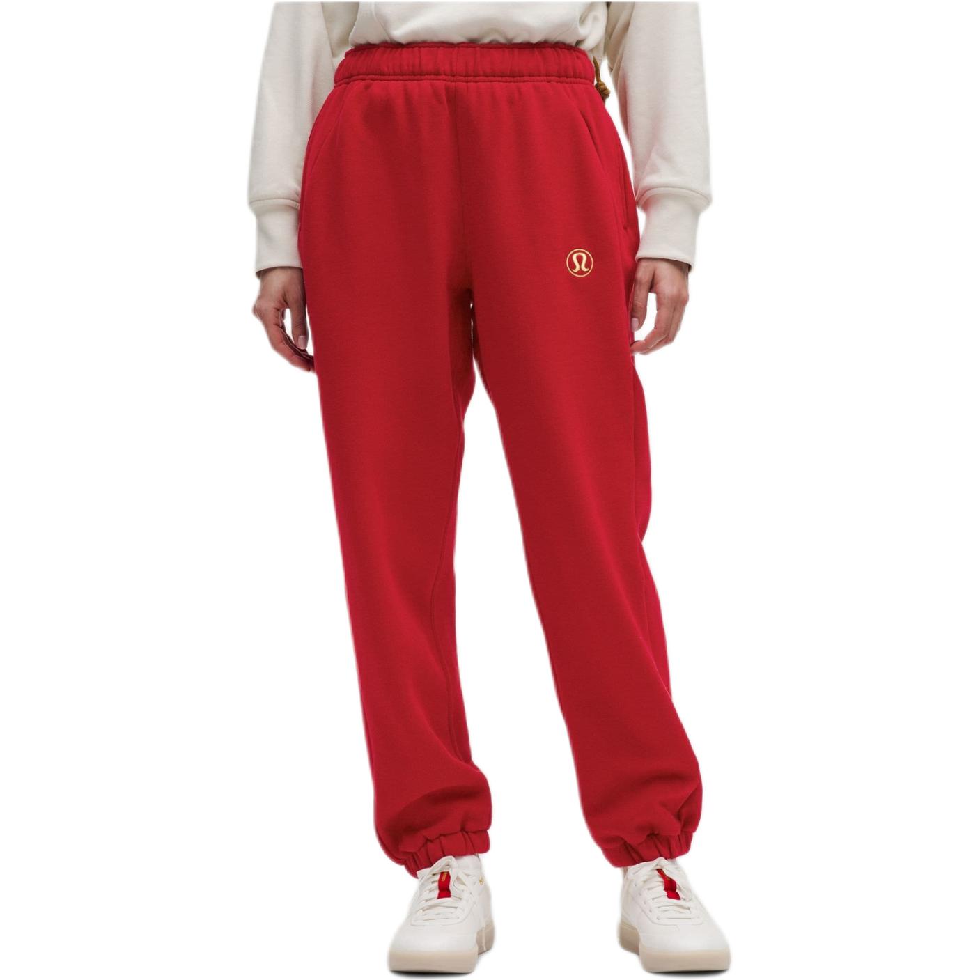 

Lululemon Спортивные штаны Scuba Series Knitted женские светлый ivory white