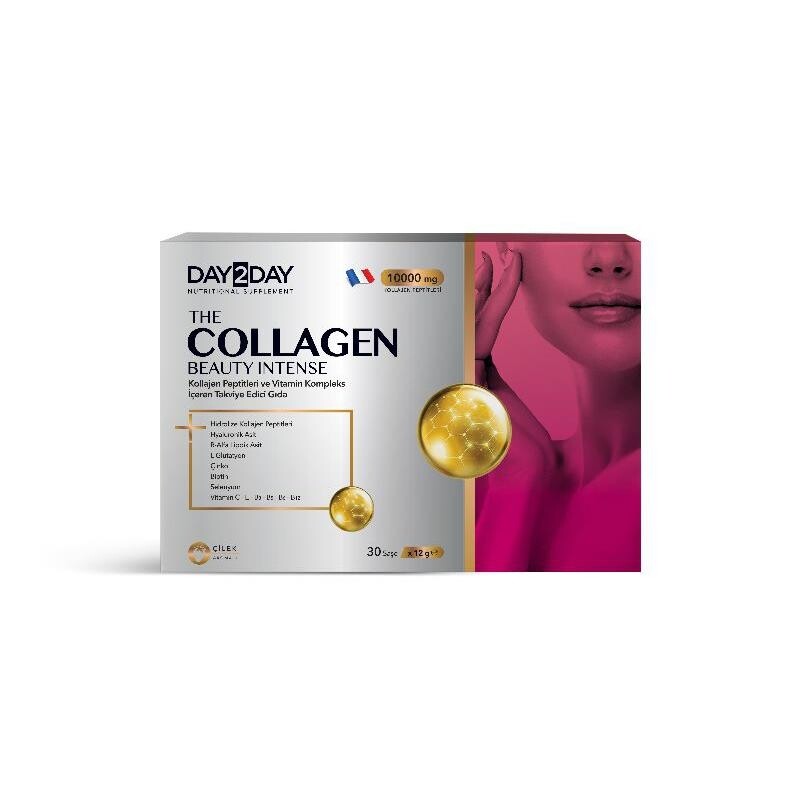 

Day2Day The Collagen Beauty Intense 30 пакетиков по 12 гр (Клубника)
