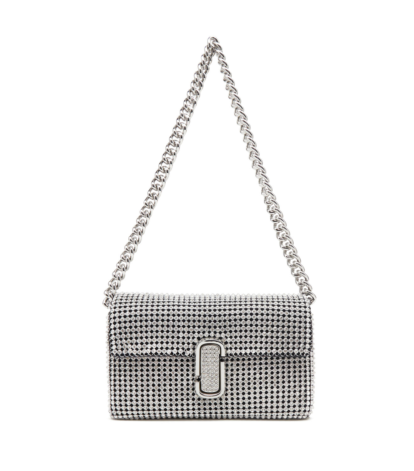 

Сумка через плечо Marc Jacobs, серебро