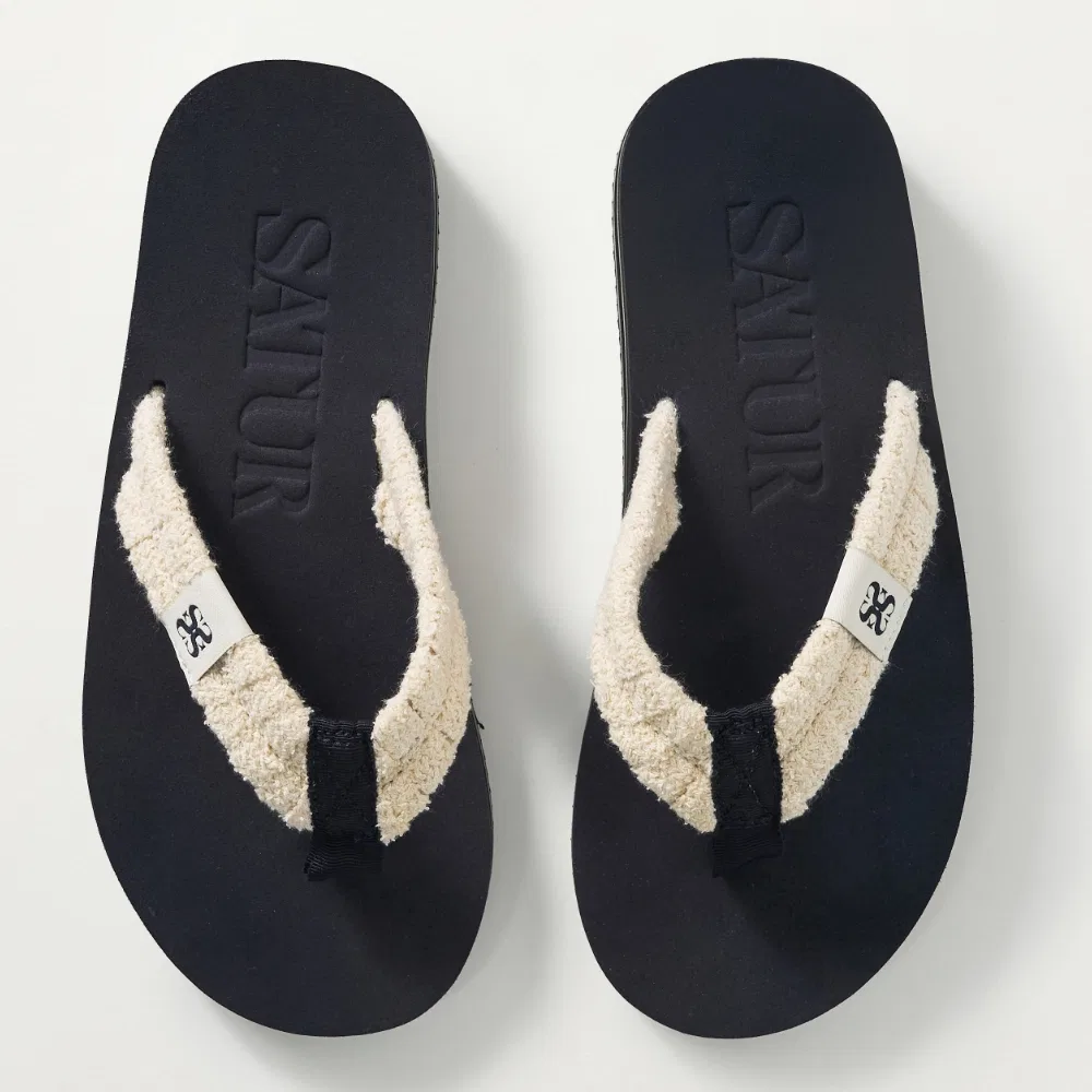 Мужские тёмно-синие вьетнамки Terra Flip Flop от Satur — фото 3