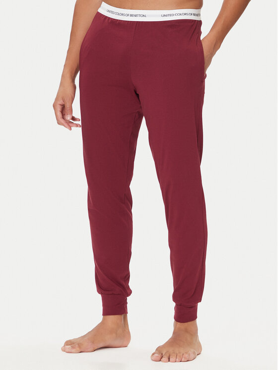 

Пижамные брюки regular fit 30964F00V United Colors Of Benetton, красный