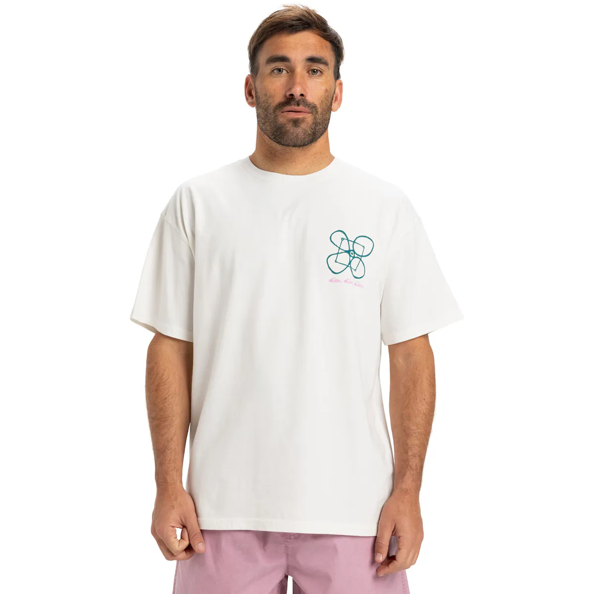

Мужская футболка Outside Inside Quiksilver, белый