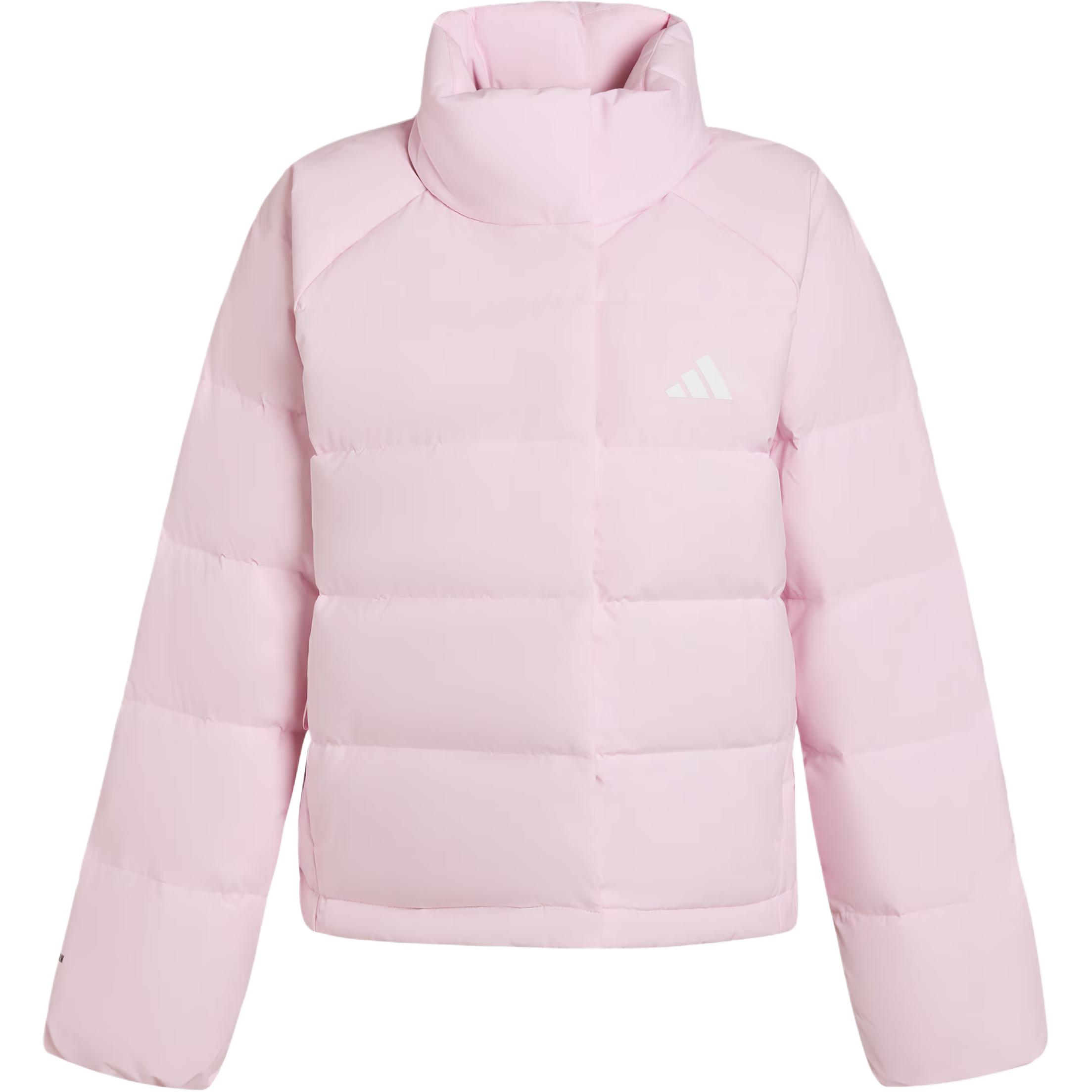 Женская пуховик helionic Adidas, розовый