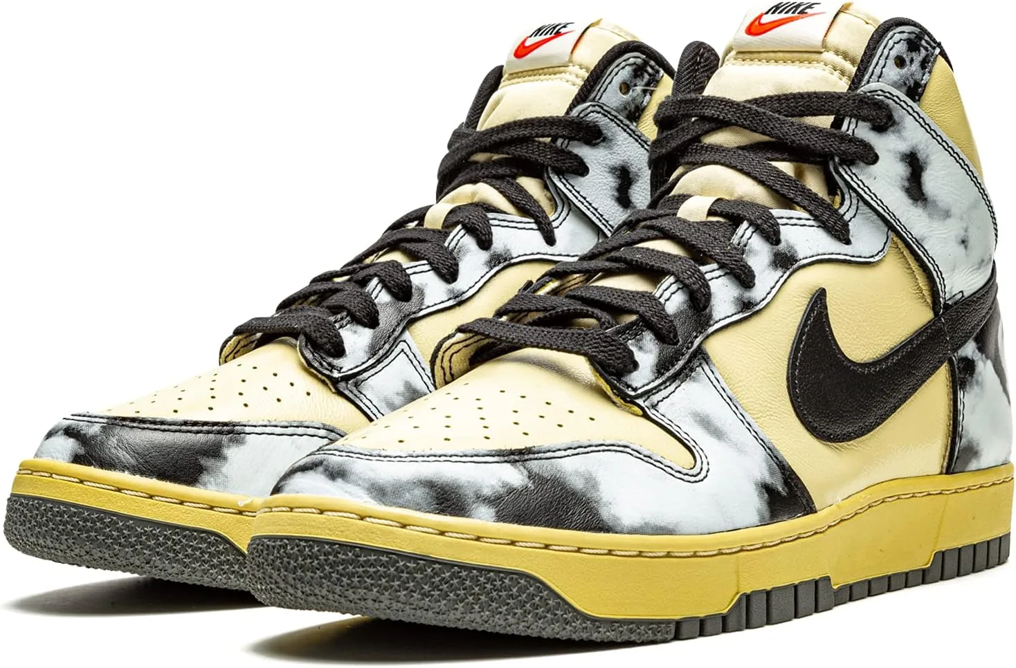 Мужские баскетбольные кроссовки Nike Dunk Hi Retro, черный — фото 2
