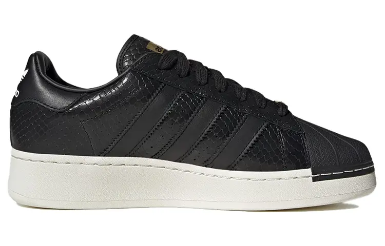 Кроссовки Adidas Originals Superstar Xlg Snakeskin Black — фото 2