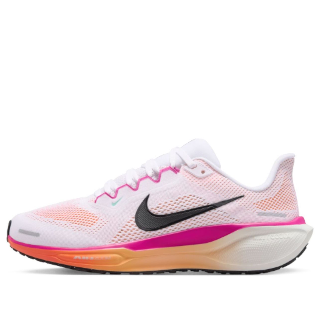 Кроссовки (WMNS) Nike Air Zoom Pegasus 41 'White Fire Pink Orange Pulse'