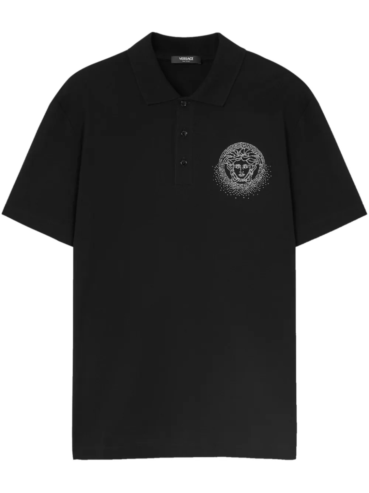 

Versace рубашка поло Medusa Cartouche, черный