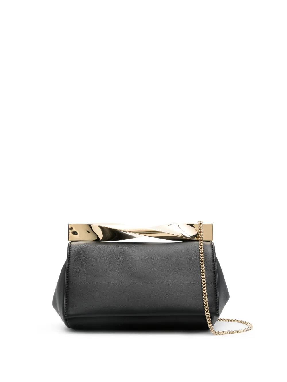 

Мини-сумка Twist Clutch Aquazzura, черный