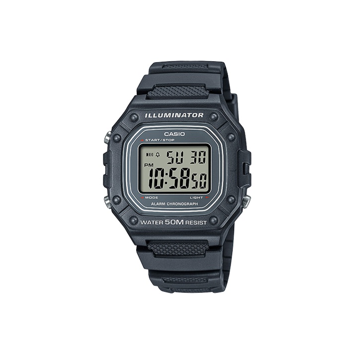 

CASIO Часы Men YOUTH Gray Watch W-218H-8AV