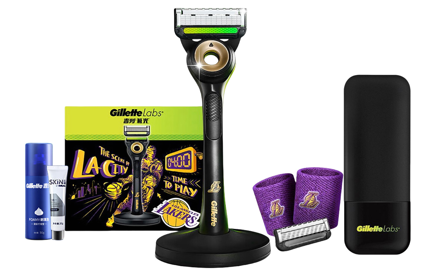 

NBA Aurora ручная бритва с импортным пятилезвийным ножом Nano Blade Gillette