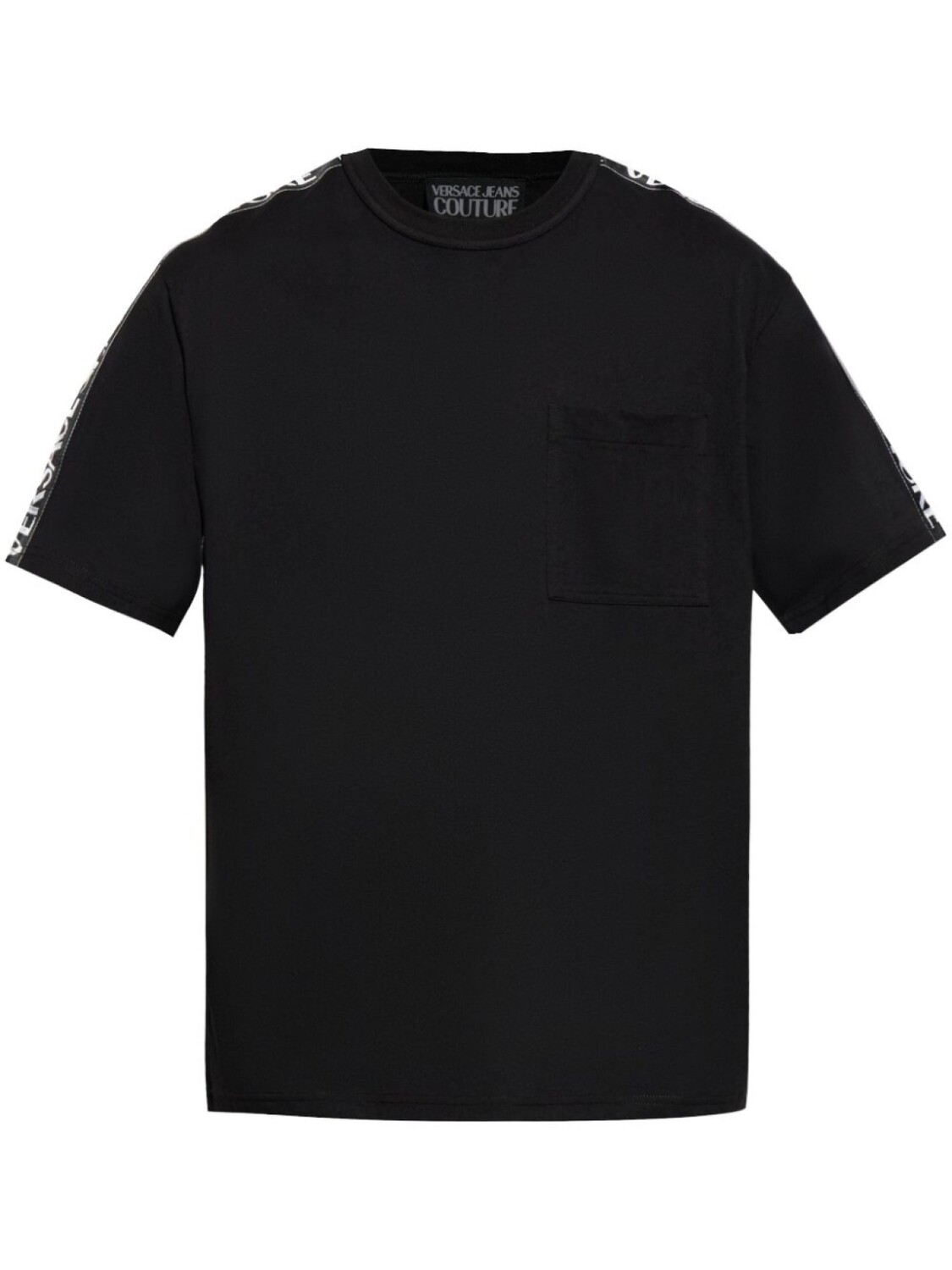 

Футболка с логотипом Versace Jeans Couture, черный