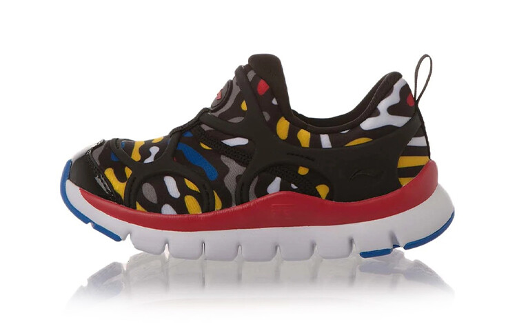 

Кроссовки LINING YOUNG Sports Life Collection Kids Lifestyle Shoes PS Low-top Black/chrome Yellow