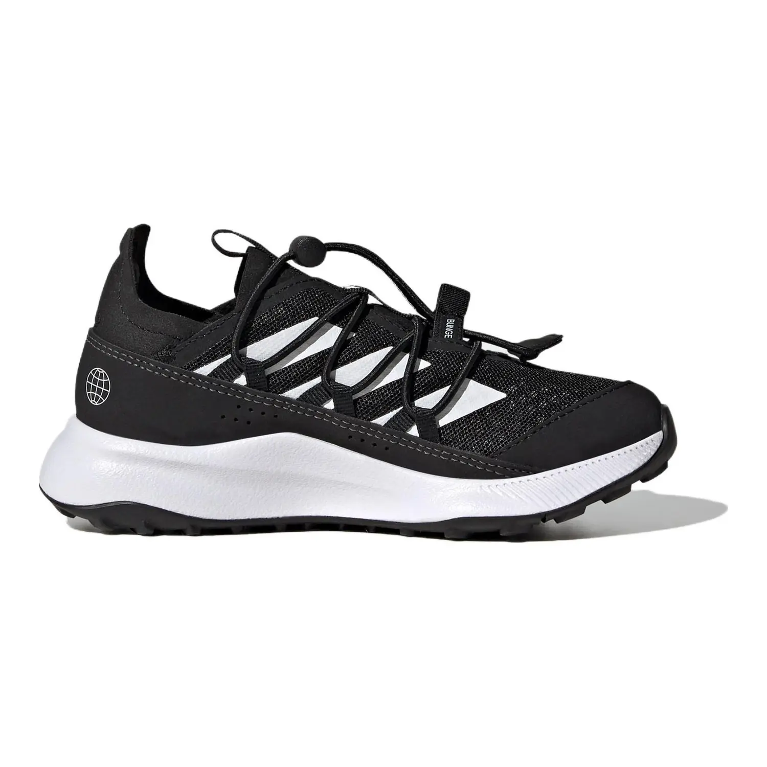 Кроссовки adidas Terrex Kids Outdoor Shoes Kids Low-top Black/White — фото 2