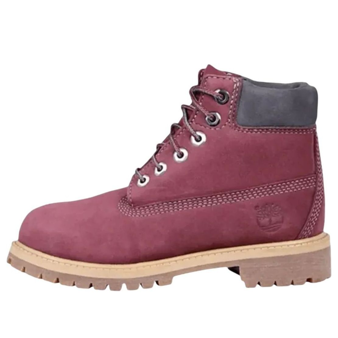 (GS) Ботинки Timberland 6 Inch Premium Relief 'Bordeaux'