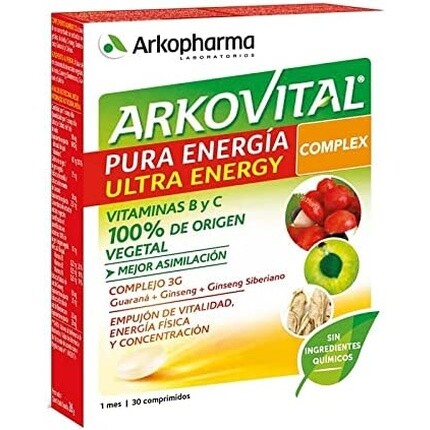 

Archovital Pure Energy Complex 30 капсул, Arkovital