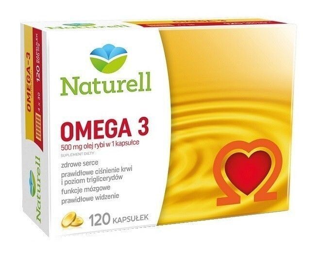 

Препарат, укрепляющий иммунитет Naturell Omega-3, 120 шт