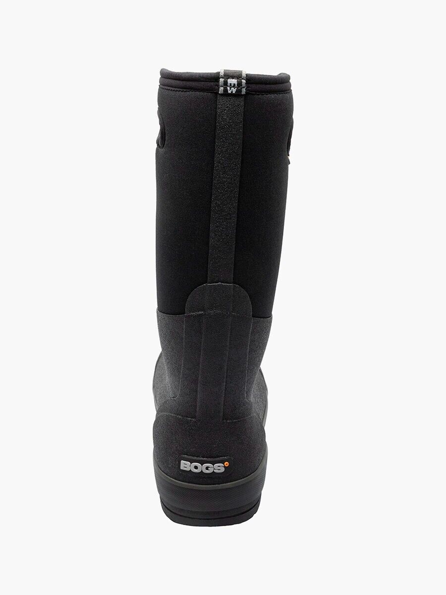 Классические женские мюли Bogs Classic II 73035W-001 6-го размера черные водонепроницаемые широкие фермерские сапоги — фото 4