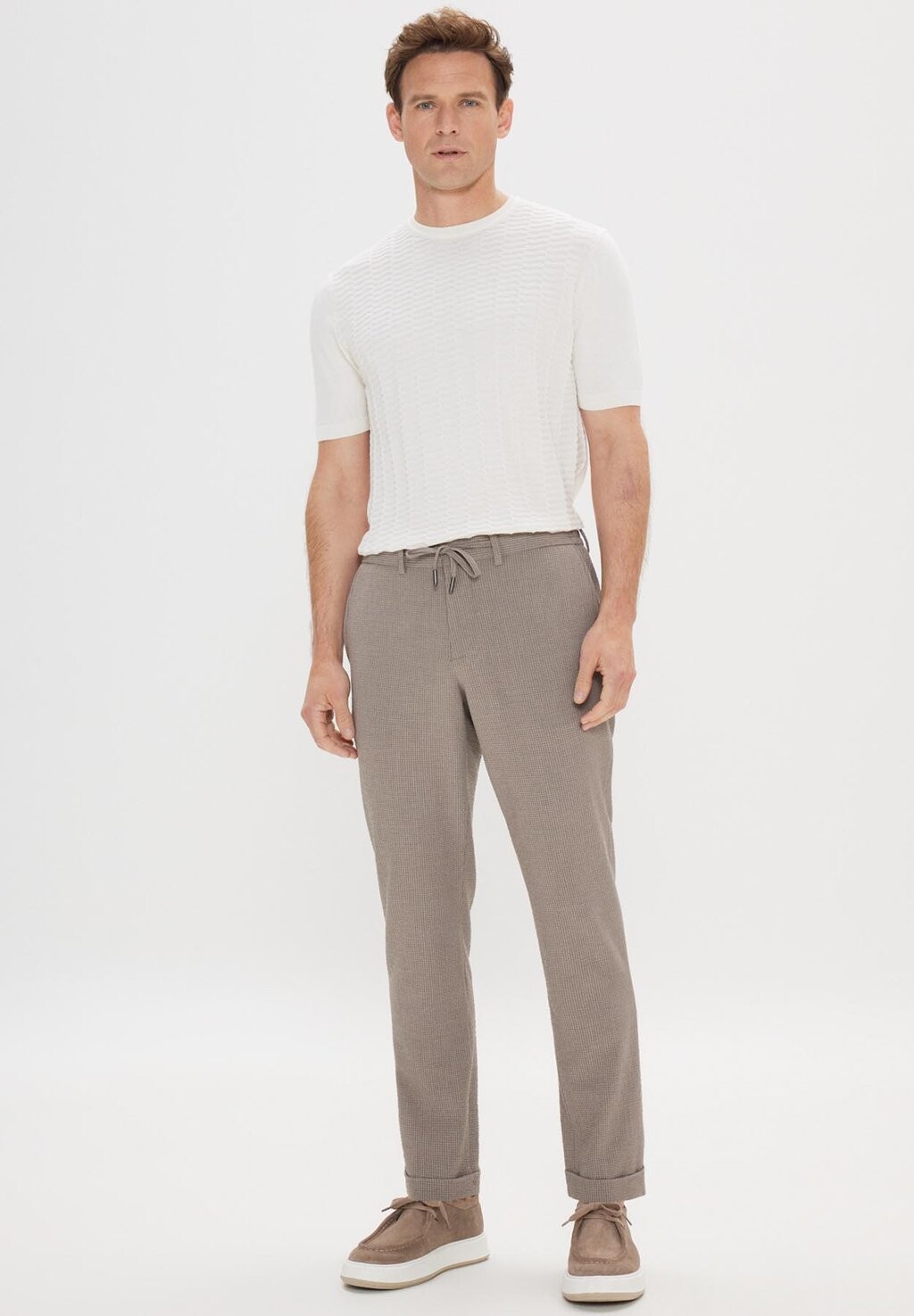 

Тканевые брюки SLIM FIT AC&CO / ALTINYILDIZ CLASSICS, светло-коричневый