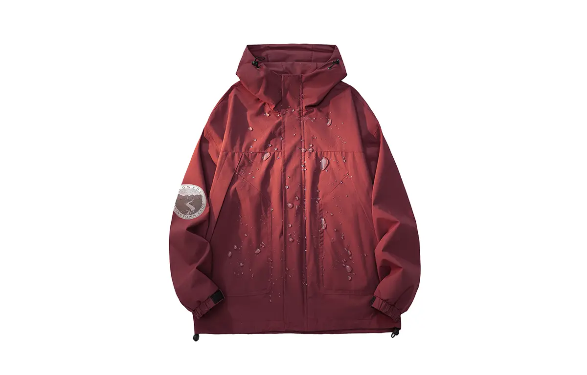 

LIVINGTOWN Куртка Unisex, Burgundy (No Fleece-Lined)