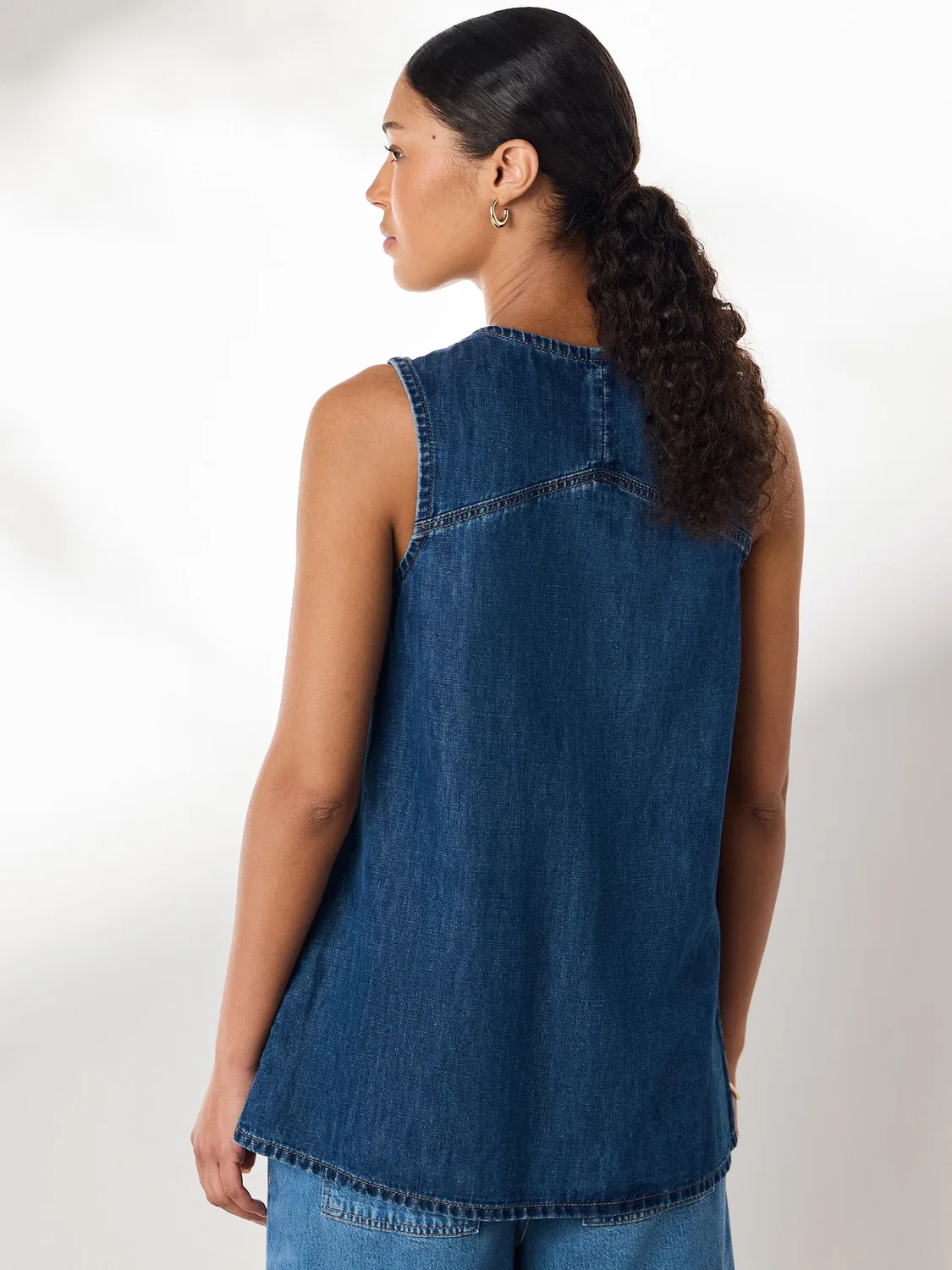 Топ 'N. Premium' Next, Blue Denim — фото 3