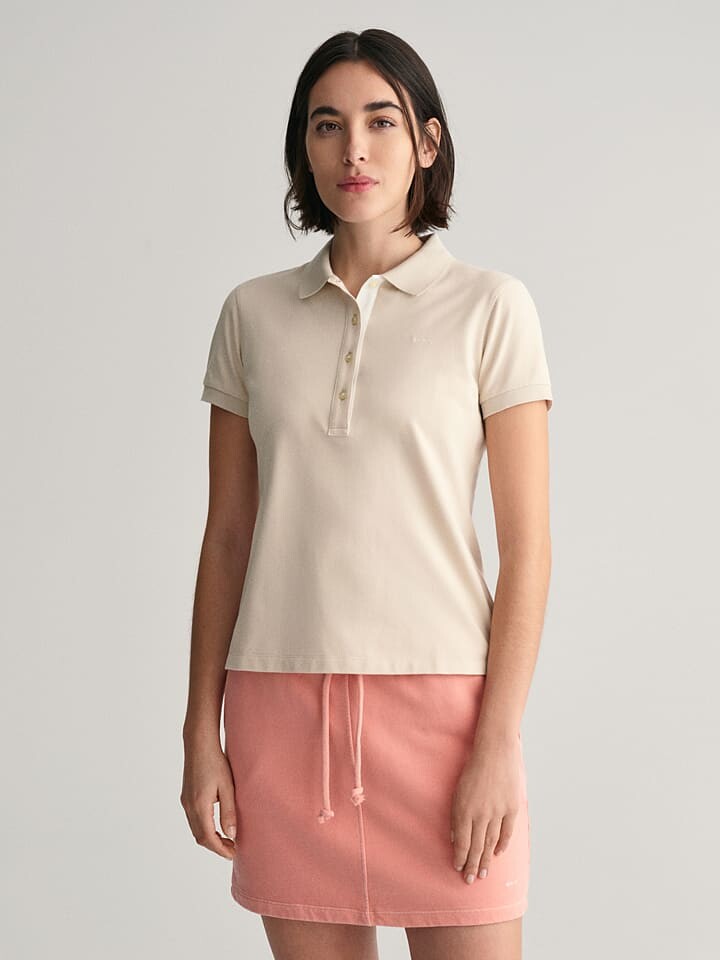 

Поло Gant Poloshirt, кремовый