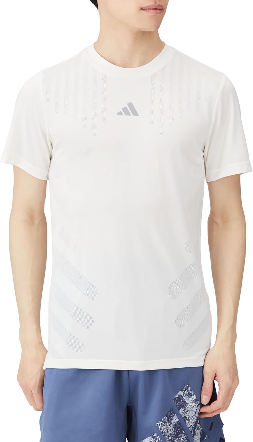 

Мужская футболка с коротким рукавом HIIT Airchill Workout IHP77 Adidas, белый