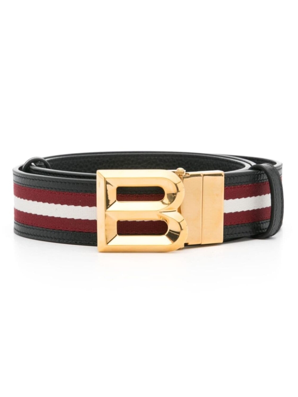 

Ремень с пряжкой-логотипом Bally, черный
