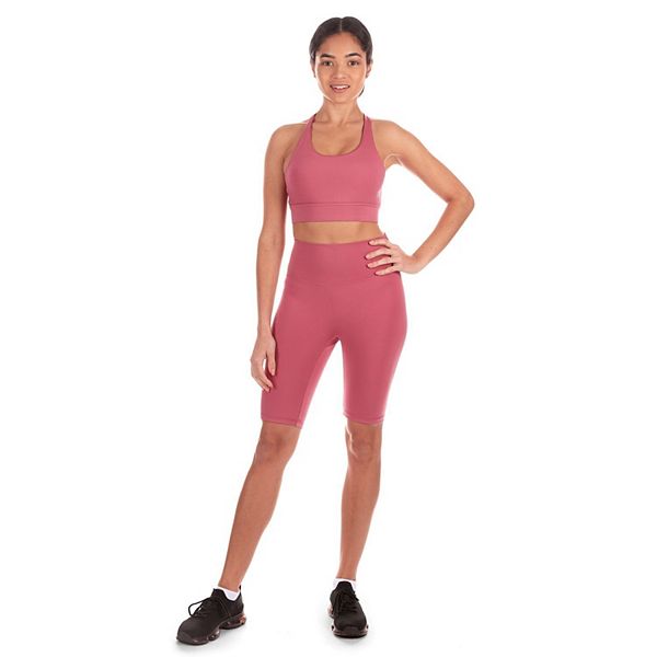 

Женский спортивный бюстгальтер с перекрестной спинкой и съемными чашками Memoi