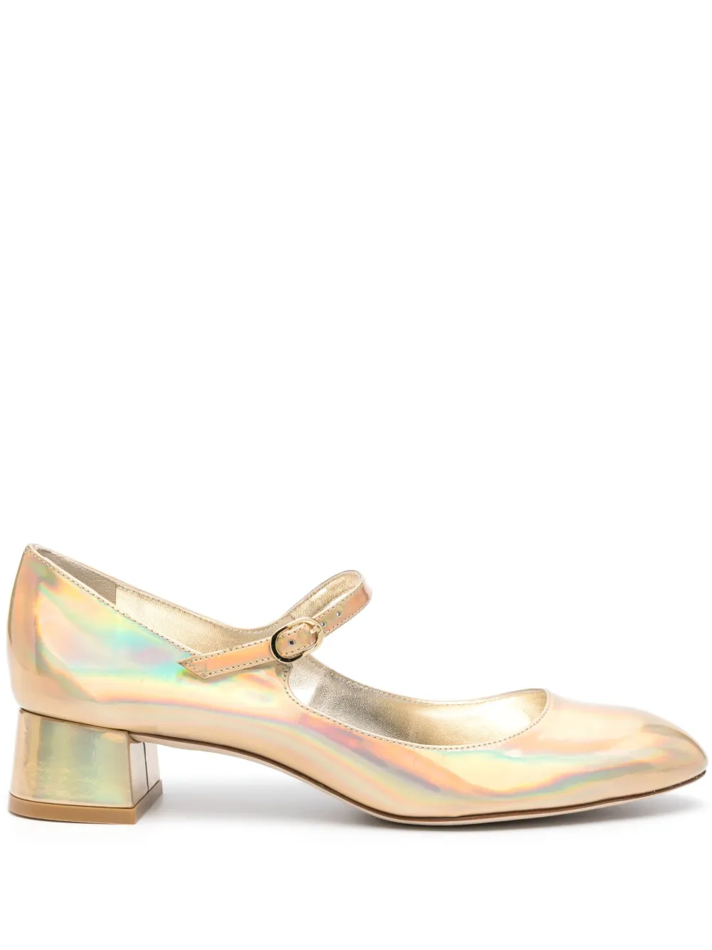 Туфли Vivienne Mary Jane 35 Stuart Weitzman, золотой