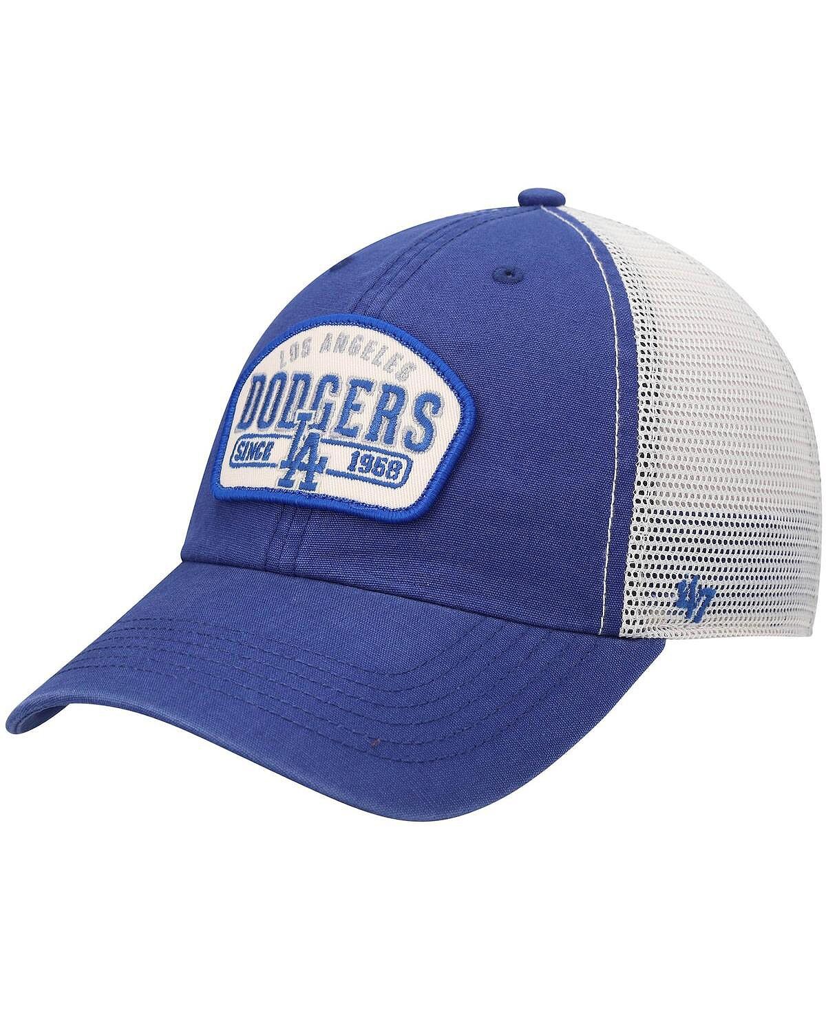 

Мужская кепка Snapback Royal Los Angeles Dodgers Penwald Clean Up Trucker '47 '47 Brand