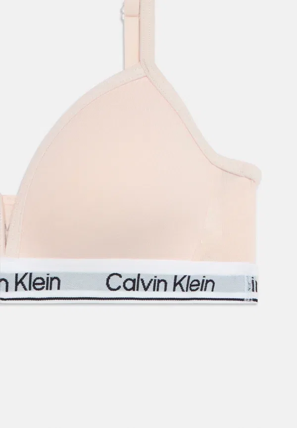 Бюстгальтер-майка Calvin Klein Underwear, серебристый пион — фото 3