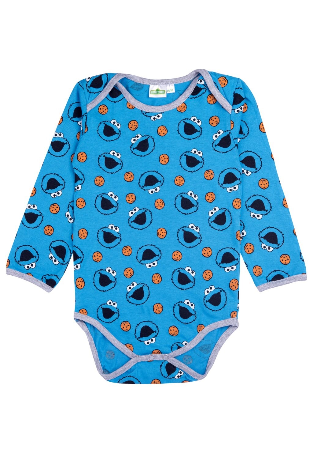 

Боди KRÜMELMONSTER COOKIES UNISEX Sesamstrasse, цвет blau