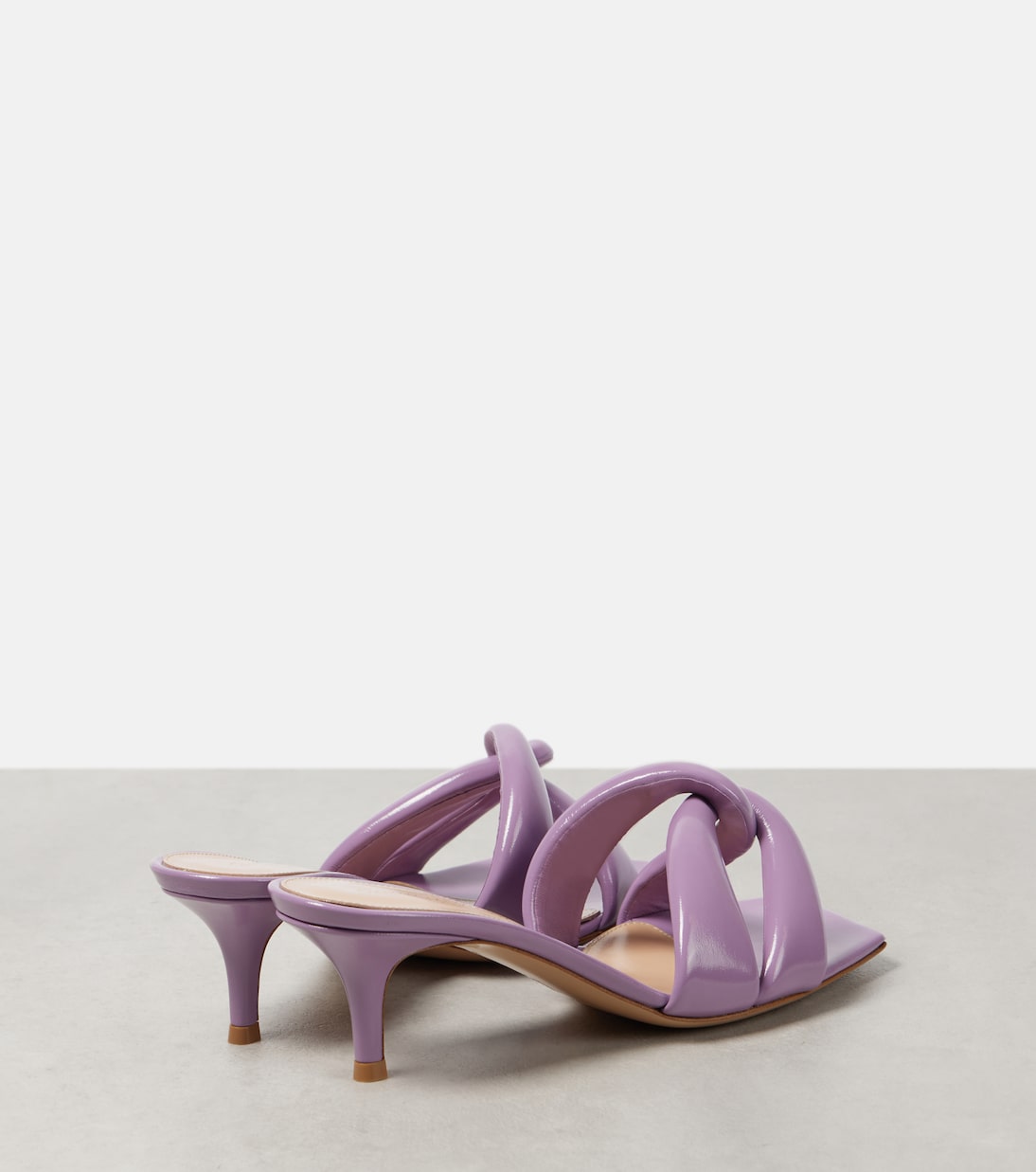Мюли Amour 55 из лакированной кожи Gianvito Rossi, Melrose — фото 2