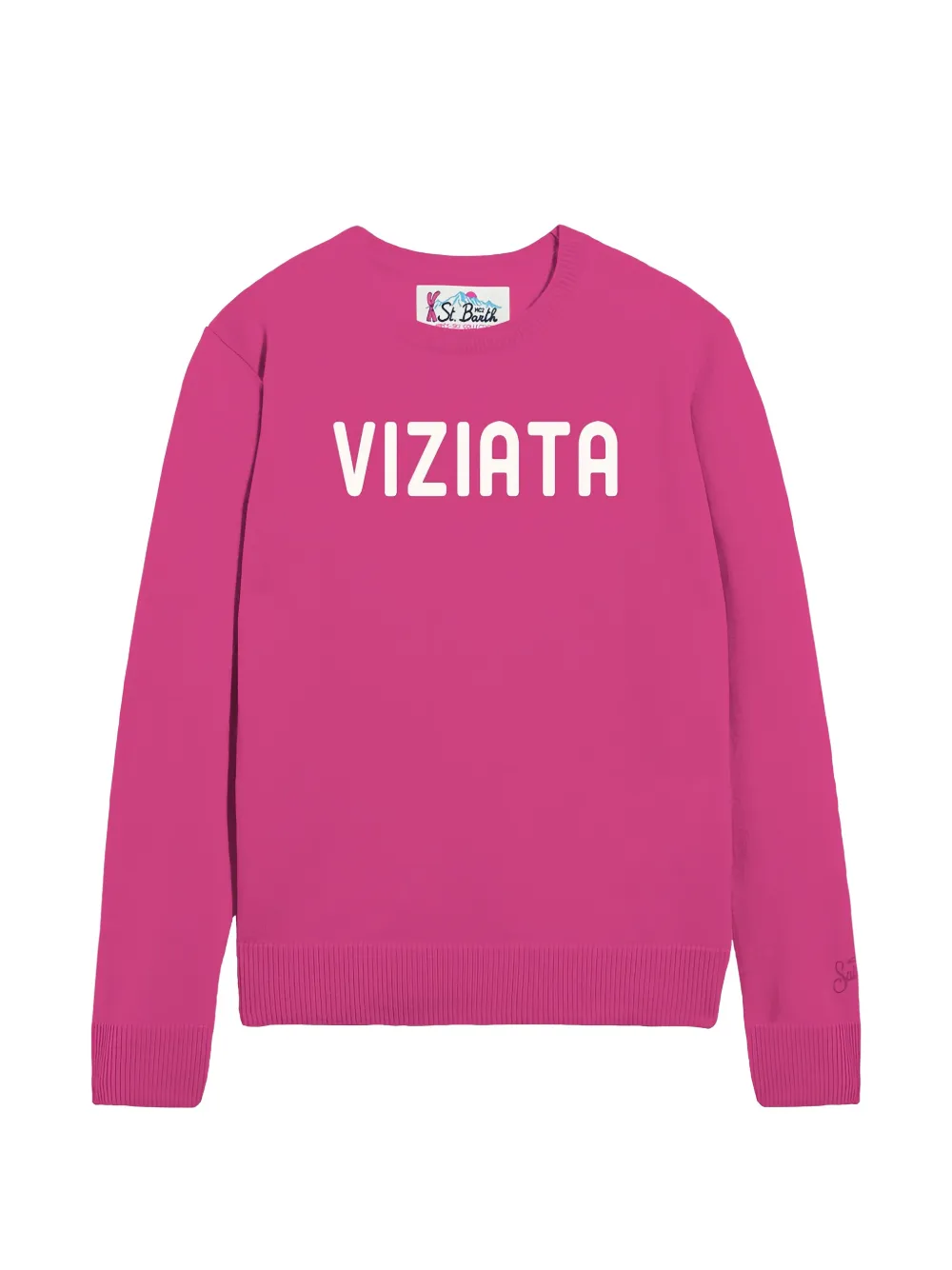 

Топ с принтом "Принцесса" Mc2 Saint Barth, розовый