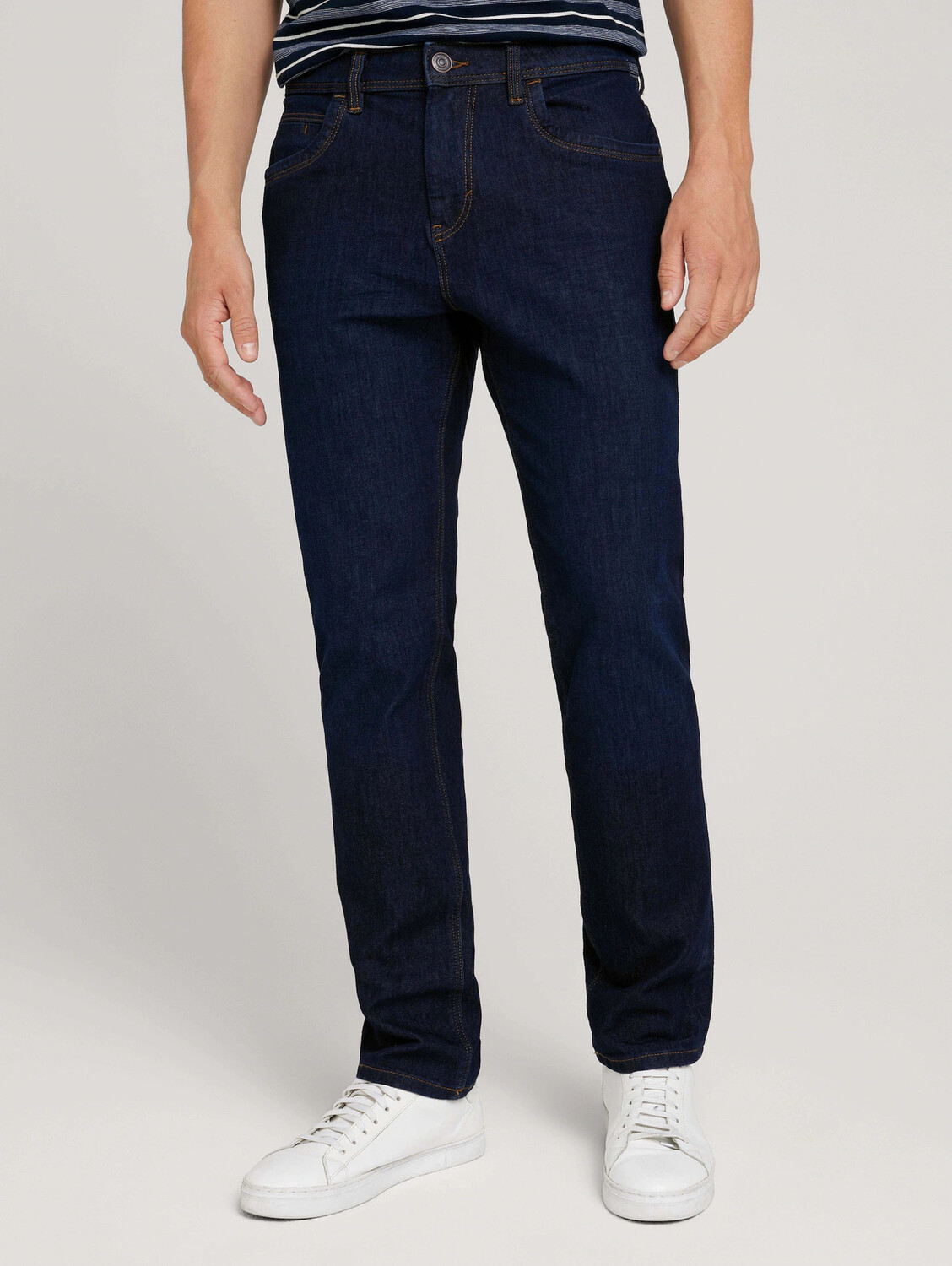 

Джинсы Tom Tailor Regular Slim Fit Basic Stretch Raw Hose JOSH, синий