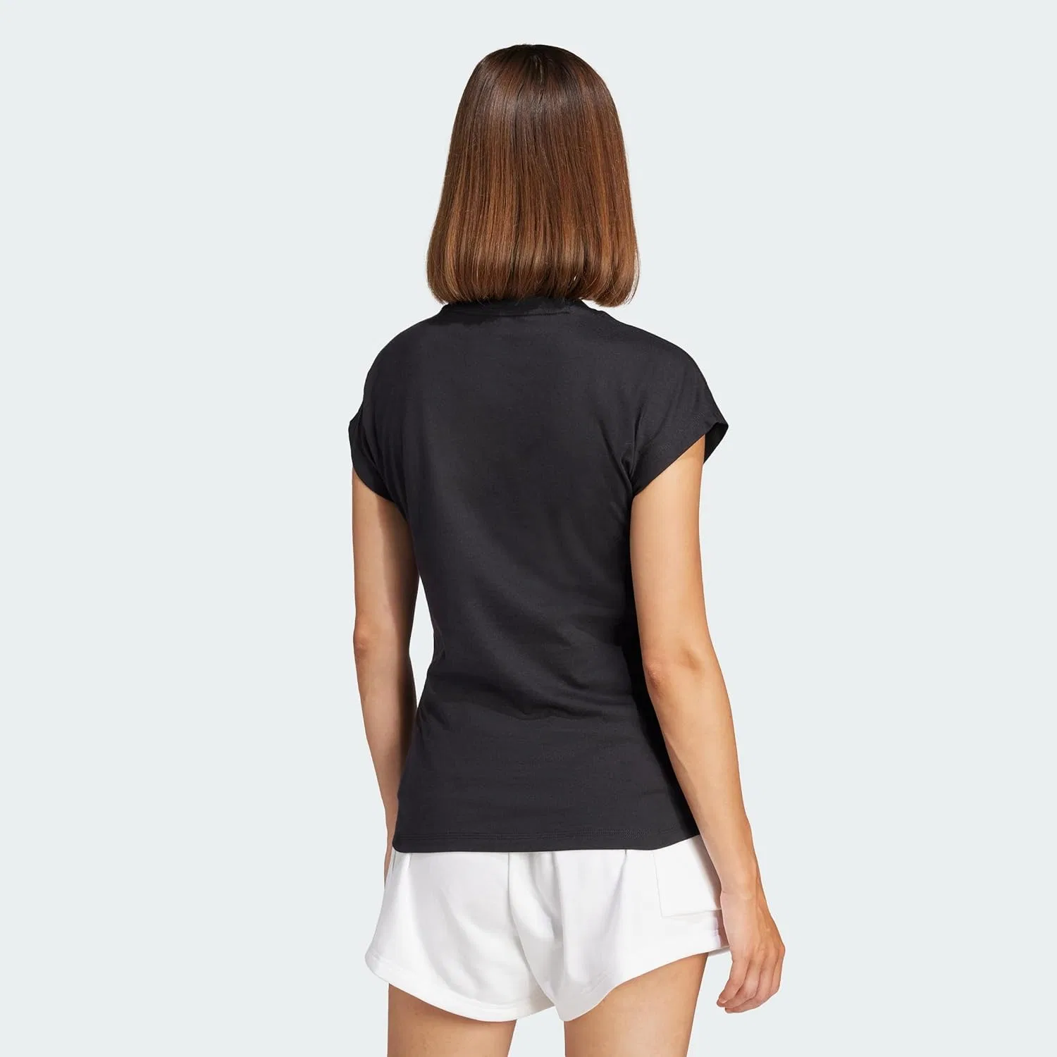Футболка хлопковая adidas, 1 шт., Black / White — фото 4