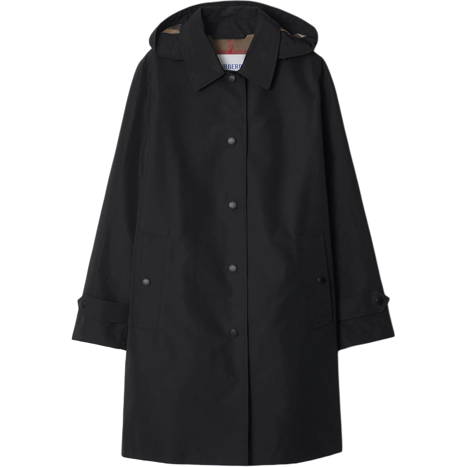 

Burberry Женское черное пальто Black, Black